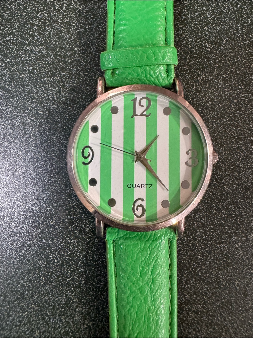 Target Green Stripe Watch